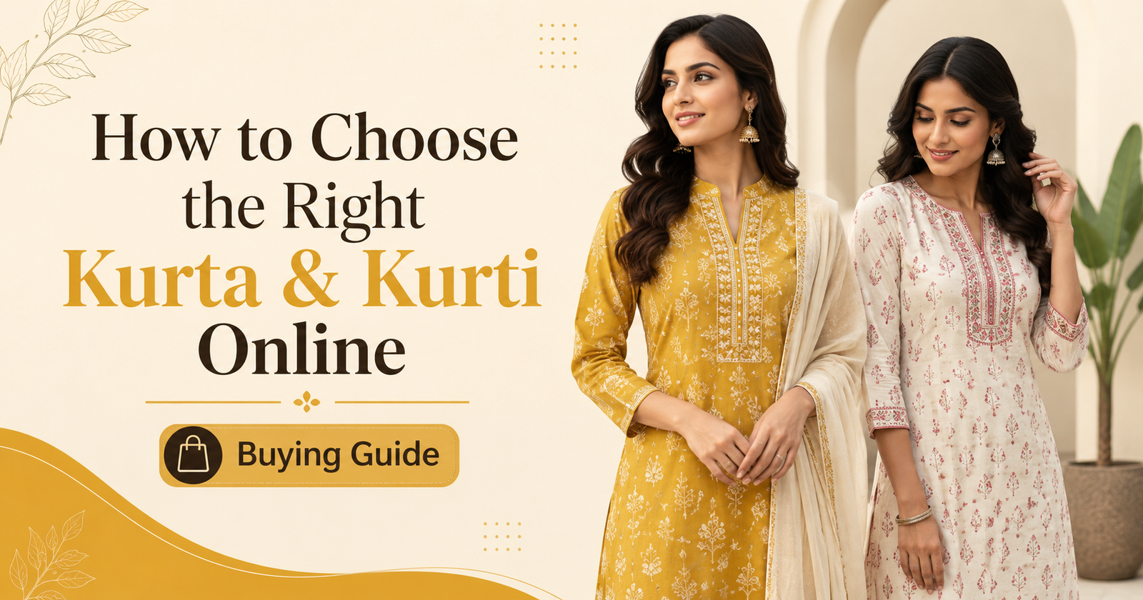 How to Choose the Right Kurta & Kurti Online – A Practical Buying Guide