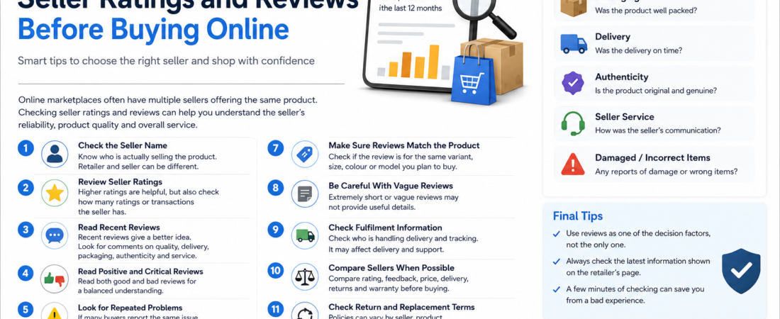 How to Check Seller Ratings and Reviews Before Buying Online